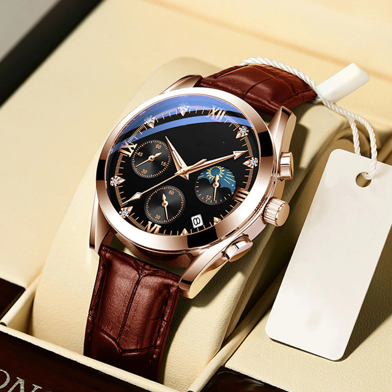 Reloj Deportivo lujoso impermeable para hombres - Edición Premium