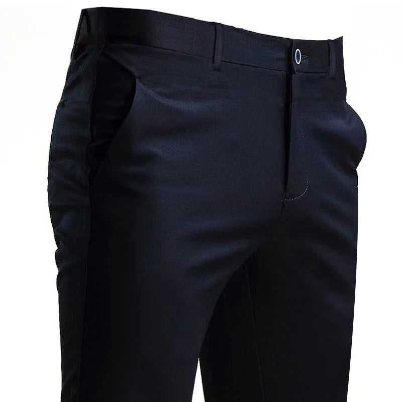 Pantalón de Vestir Stretch para Hombre – Elegante, Cómodo y Casual