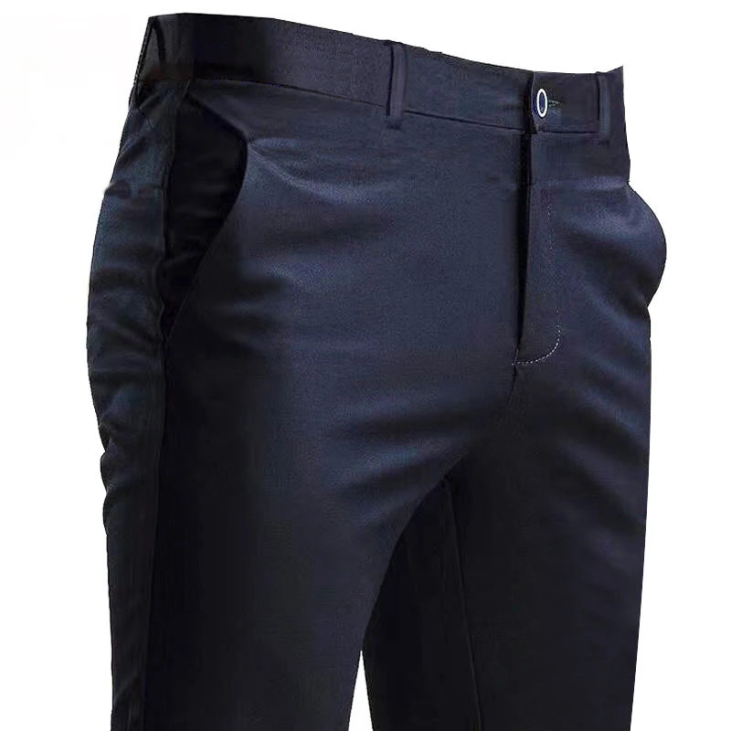 Pantalón de Vestir Stretch para Hombre – Elegante, Cómodo y Casual