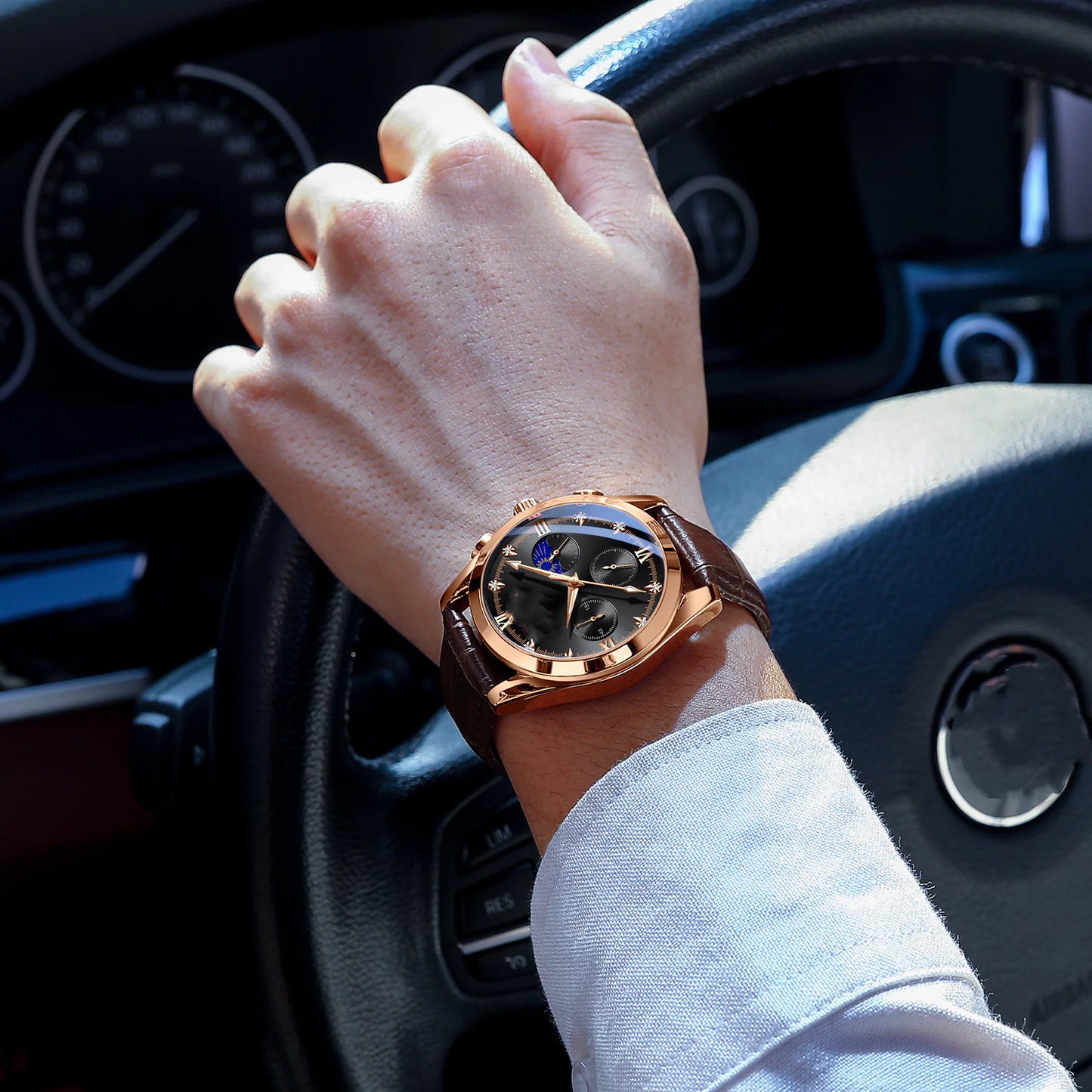 Reloj Deportivo lujoso impermeable para hombres - Edición Premium